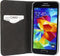 Mobilize Telefoonhoesje geschikt voor Samsung Galaxy S5 Mini Hoesje | Mobilize Premium Magnet Bookcase | Pasjeshouder voor 1 Pasje | Telefoonhoesje voor Pinpas / OV Kaart / Rijbewijs - I Love You | Geel