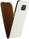 Mobilize Telefoonhoesje geschikt voor Samsung Galaxy S6 Edge Hoesje | Mobilize Ultra Slim Flip Flipcase - Wit