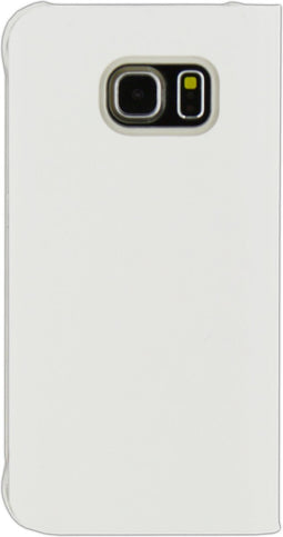 Mobilize Telefoonhoesje geschikt voor Samsung Galaxy S6 Hoesje | Mobilize Chic Bookcase - Wit