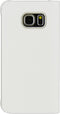 Mobilize Telefoonhoesje geschikt voor Samsung Galaxy S6 Hoesje | Mobilize Chic Bookcase - Wit