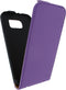 Mobilize Telefoonhoesje geschikt voor Samsung Galaxy S6 Hoesje | Mobilize Ultra Slim Flip Flipcase - Paars