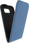 Mobilize Telefoonhoesje geschikt voor Samsung Galaxy S6 Hoesje | Mobilize Ultra Slim Flip Flipcase - Blauw