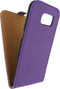 Mobilize Telefoonhoesje geschikt voor Samsung Galaxy S6 Hoesje | Mobilize Ultra Slim Flip Flipcase - Paars