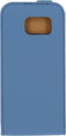 Mobilize Telefoonhoesje geschikt voor Samsung Galaxy S6 Hoesje | Mobilize Ultra Slim Flip Flipcase - Blauw