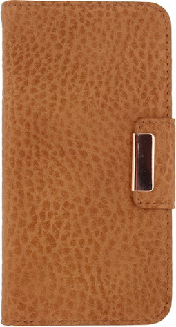 Mobilize Telefoonhoesje geschikt voor Samsung Galaxy S7 Hoesje Echt Leer | Mobilize Detachable Wallet Uitneembare 2in1 Bookcase | Pasjeshouder voor 2 Pasjes | Telefoonhoesje voor Pinpas / OV Kaart / Rijbewijs - Bruin