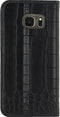 Mobilize Telefoonhoesje geschikt voor Samsung Galaxy S7 Hoesje | Mobilize Premium Gelly Bookcase Portemonnee | Pasjeshouder voor 1 Pasje | Telefoonhoesje voor Pinpas / OV Kaart / Rijbewijs - Zwart