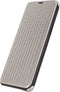 Mobilize Telefoonhoesje geschikt voor Samsung Galaxy S8 Hoesje | Mobilize Elegant Book Bookcase | Pasjeshouder voor 1 Pasje | Telefoonhoesje voor Pinpas / OV Kaart / Rijbewijs - Zilver