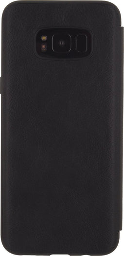 Mobilize Telefoonhoesje geschikt voor Samsung Galaxy S8 Plus Hoesje | Mobilize Chic Bookcase - Zwart