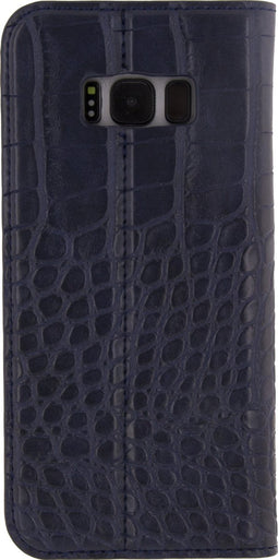 Mobilize Telefoonhoesje geschikt voor Samsung Galaxy S8 Plus Hoesje | Mobilize Premium Gelly Bookcase Portemonnee | Pasjeshouder voor 1 Pasje | Telefoonhoesje voor Pinpas / OV Kaart / Rijbewijs - Blauw