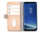 Mobilize Telefoonhoesje geschikt voor Samsung Galaxy S8 Plus Hoesje | Mobilize Elite Gelly Bookcase Portemonnee | Pasjeshouder voor 3 Pasjes | Telefoonhoesje voor Pinpas / OV Kaart / Rijbewijs - Sand | Roze