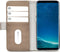 Mobilize Telefoonhoesje geschikt voor Samsung Galaxy S8 Plus Hoesje | Mobilize Elite Gelly Bookcase Portemonnee | Pasjeshouder voor 3 Pasjes | Telefoonhoesje voor Pinpas / OV Kaart / Rijbewijs - Taupe