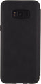 Mobilize Telefoonhoesje geschikt voor Samsung Galaxy S8 Plus Hoesje | Mobilize Chic Bookcase - Zwart