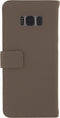 Mobilize Telefoonhoesje geschikt voor Samsung Galaxy S8 Plus Hoesje | Mobilize Elite Gelly Bookcase Portemonnee | Pasjeshouder voor 3 Pasjes | Telefoonhoesje voor Pinpas / OV Kaart / Rijbewijs - Taupe