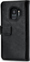 Mobilize Telefoonhoesje geschikt voor Samsung Galaxy S9 Hoesje | Mobilize Elite Gelly Bookcase Portemonnee | Pasjeshouder voor 3 Pasjes | Telefoonhoesje voor Pinpas / OV Kaart / Rijbewijs - Zwart