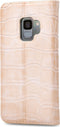 Mobilize Telefoonhoesje geschikt voor Samsung Galaxy S9 Hoesje | Mobilize Premium Gelly Bookcase Portemonnee | Pasjeshouder voor 1 Pasje | Telefoonhoesje voor Pinpas / OV Kaart / Rijbewijs - Coral Pink | Roze