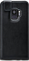 Mobilize Telefoonhoesje geschikt voor Samsung Galaxy S9 Hoesje | Mobilize Classic Gelly Bookcase | Pasjeshouder voor 1 Pasje | Telefoonhoesje voor Pinpas / OV Kaart / Rijbewijs - Zwart