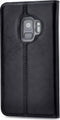 Mobilize Telefoonhoesje geschikt voor Samsung Galaxy S9 Hoesje | Mobilize Premium Gelly Bookcase Portemonnee | Pasjeshouder voor 1 Pasje | Telefoonhoesje voor Pinpas / OV Kaart / Rijbewijs - Zwart