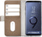 Mobilize Telefoonhoesje geschikt voor Samsung Galaxy S9 Hoesje | Mobilize Elite Gelly Bookcase Portemonnee | Pasjeshouder voor 3 Pasjes | Telefoonhoesje voor Pinpas / OV Kaart / Rijbewijs - Taupe