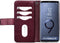 Mobilize Telefoonhoesje geschikt voor Samsung Galaxy S9 Hoesje | Mobilize Gelly Zipper Uitneembare 2in1 Clutch | Pasjeshouder voor 3 Pasjes | Telefoonhoesje voor Pinpas / OV Kaart / Rijbewijs - Bordeaux | Bordeaux rood