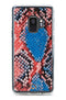 Mobilize Telefoonhoesje geschikt voor Samsung Galaxy S9 Hoesje | Mobilize Gelly Velvet Uitneembare 2in1 Clutch | Pasjeshouder voor 3 Pasjes | Telefoonhoesje voor Pinpas / OV Kaart / Rijbewijs - Coral Snake | Rood