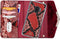 Mobilize Telefoonhoesje geschikt voor Samsung Galaxy S9 Hoesje | Mobilize Gelly Velvet Uitneembare 2in1 Clutch | Pasjeshouder voor 3 Pasjes | Telefoonhoesje voor Pinpas / OV Kaart / Rijbewijs - Red Snake | Rood
