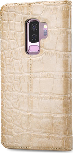 Mobilize Telefoonhoesje geschikt voor Samsung Galaxy S9 Plus Hoesje | Mobilize Premium Gelly Bookcase Portemonnee | Pasjeshouder voor 1 Pasje | Telefoonhoesje voor Pinpas / OV Kaart / Rijbewijs - Peanut Brown | Bruin