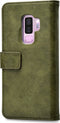 Mobilize Telefoonhoesje geschikt voor Samsung Galaxy S9 Plus Hoesje | Mobilize Elite Gelly Bookcase Portemonnee | Pasjeshouder voor 3 Pasjes | Telefoonhoesje voor Pinpas / OV Kaart / Rijbewijs - Groen