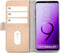 Mobilize Telefoonhoesje geschikt voor Samsung Galaxy S9 Plus Hoesje | Mobilize Elite Gelly Bookcase Portemonnee | Pasjeshouder voor 3 Pasjes | Telefoonhoesje voor Pinpas / OV Kaart / Rijbewijs - Sand | Roze