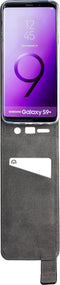 Mobilize Telefoonhoesje geschikt voor Samsung Galaxy S9 Plus Hoesje | Mobilize Classic Gelly Bookcase | Pasjeshouder voor 1 Pasje | Telefoonhoesje voor Pinpas / OV Kaart / Rijbewijs - Zwart