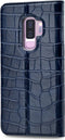 Mobilize Telefoonhoesje geschikt voor Samsung Galaxy S9 Plus Hoesje | Mobilize Premium Gelly Bookcase Portemonnee | Pasjeshouder voor 1 Pasje | Telefoonhoesje voor Pinpas / OV Kaart / Rijbewijs - Indigo Blue | Blauw