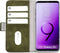 Mobilize Telefoonhoesje geschikt voor Samsung Galaxy S9 Plus Hoesje | Mobilize Elite Gelly Bookcase Portemonnee | Pasjeshouder voor 3 Pasjes | Telefoonhoesje voor Pinpas / OV Kaart / Rijbewijs - Groen