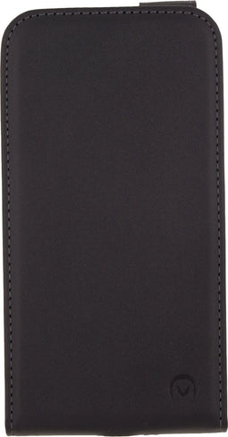 Mobilize Telefoonhoesje geschikt voor Samsung Galaxy Xcover 4 Hoesje | Mobilize Classic Gelly Flipcase | Pasjeshouder voor 1 Pasje | Telefoonhoesje voor Pinpas / OV Kaart / Rijbewijs - Zwart