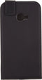 Mobilize Telefoonhoesje geschikt voor Samsung Galaxy Xcover 4 Hoesje | Mobilize Classic Gelly Flipcase | Pasjeshouder voor 1 Pasje | Telefoonhoesje voor Pinpas / OV Kaart / Rijbewijs - Zwart