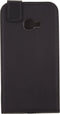 Mobilize Telefoonhoesje geschikt voor Samsung Galaxy Xcover 4 Hoesje | Mobilize Classic Gelly Flipcase | Pasjeshouder voor 1 Pasje | Telefoonhoesje voor Pinpas / OV Kaart / Rijbewijs - Zwart