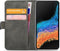 Mobilize Telefoonhoesje geschikt voor Samsung Galaxy Xcover 6 Pro Hoesje | Mobilize Classic Gelly Wallet Bookcase Portemonnee | Pasjeshouder voor 2 Pasjes | Telefoonhoesje voor Pinpas / OV Kaart / Rijbewijs - Zwart