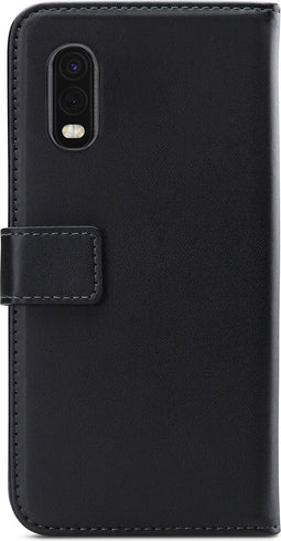Mobilize Telefoonhoesje geschikt voor Samsung Galaxy Xcover Pro Hoesje | Mobilize Classic Gelly Wallet Bookcase Portemonnee | Pasjeshouder voor 2 Pasjes | Telefoonhoesje voor Pinpas / OV Kaart / Rijbewijs - Zwart