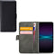 Mobilize Telefoonhoesje geschikt voor Sony Xperia 1 IV Hoesje | Mobilize Classic Gelly Wallet Bookcase Portemonnee | Pasjeshouder voor 2 Pasjes | Telefoonhoesje voor Pinpas / OV Kaart / Rijbewijs - Zwart