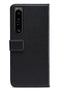 Mobilize Telefoonhoesje geschikt voor Sony Xperia 1 IV Hoesje | Mobilize Classic Gelly Wallet Bookcase Portemonnee | Pasjeshouder voor 2 Pasjes | Telefoonhoesje voor Pinpas / OV Kaart / Rijbewijs - Zwart