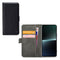 Mobilize Telefoonhoesje geschikt voor Sony Xperia 1 V Hoesje | Mobilize Classic Gelly Wallet Bookcase Portemonnee | Pasjeshouder voor 2 Pasjes | Telefoonhoesje voor Pinpas / OV Kaart / Rijbewijs - Zwart