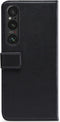 Mobilize Telefoonhoesje geschikt voor Sony Xperia 1 VI Hoesje | Mobilize Classic Gelly Wallet Bookcase Portemonnee | Pasjeshouder voor 2 Pasjes | Telefoonhoesje voor Pinpas / OV Kaart / Rijbewijs - Zwart