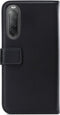 Mobilize Telefoonhoesje geschikt voor Sony Xperia 10 II Hoesje | Mobilize Classic Gelly Wallet Bookcase Portemonnee | Pasjeshouder voor 2 Pasjes | Telefoonhoesje voor Pinpas / OV Kaart / Rijbewijs - Zwart