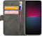 Mobilize Telefoonhoesje geschikt voor Sony Xperia 10 IV Hoesje | Mobilize Classic Gelly Wallet Bookcase Portemonnee | Pasjeshouder voor 2 Pasjes | Telefoonhoesje voor Pinpas / OV Kaart / Rijbewijs - Zwart
