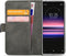 Mobilize Telefoonhoesje geschikt voor Sony Xperia 5 Hoesje | Mobilize Classic Gelly Wallet Bookcase Portemonnee | Pasjeshouder voor 2 Pasjes | Telefoonhoesje voor Pinpas / OV Kaart / Rijbewijs - Zwart