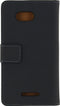 Mobilize Telefoonhoesje geschikt voor Sony Xperia E4g Hoesje | Mobilize Slim Wallet Bookcase Portemonnee | Pasjeshouder voor 2 Pasjes | Telefoonhoesje voor Pinpas / OV Kaart / Rijbewijs - Zwart