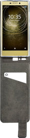 Mobilize Telefoonhoesje geschikt voor Sony Xperia L2 Hoesje | Mobilize Classic Gelly Bookcase Portemonnee | Pasjeshouder voor 1 Pasje | Telefoonhoesje voor Pinpas / OV Kaart / Rijbewijs - Zwart