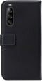Mobilize Telefoonhoesje geschikt voor Sony Xperia L4 Hoesje | Mobilize Classic Gelly Wallet Bookcase Portemonnee | Pasjeshouder voor 2 Pasjes | Telefoonhoesje voor Pinpas / OV Kaart / Rijbewijs - Zwart