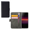 Mobilize Telefoonhoesje geschikt voor Sony Xperia L4 Hoesje | Mobilize Classic Gelly Wallet Bookcase Portemonnee | Pasjeshouder voor 2 Pasjes | Telefoonhoesje voor Pinpas / OV Kaart / Rijbewijs - Zwart