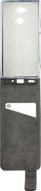 Mobilize Telefoonhoesje geschikt voor Sony Xperia XA2 Ultra Hoesje | Mobilize Classic Gelly Bookcase | Pasjeshouder voor 1 Pasje | Telefoonhoesje voor Pinpas / OV Kaart / Rijbewijs - Zwart