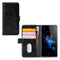 Mobilize Telefoonhoesje geschikt voor Sony Xperia XZ2 Premium Hoesje | Mobilize Elite Gelly Bookcase Portemonnee | Pasjeshouder voor 3 Pasjes | Telefoonhoesje voor Pinpas / OV Kaart / Rijbewijs - Zwart