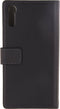 Mobilize Telefoonhoesje geschikt voor Sony Xperia XZs Hoesje | Mobilize Classic Gelly Wallet Bookcase Portemonnee | Pasjeshouder voor 2 Pasjes | Telefoonhoesje voor Pinpas / OV Kaart / Rijbewijs - Zwart